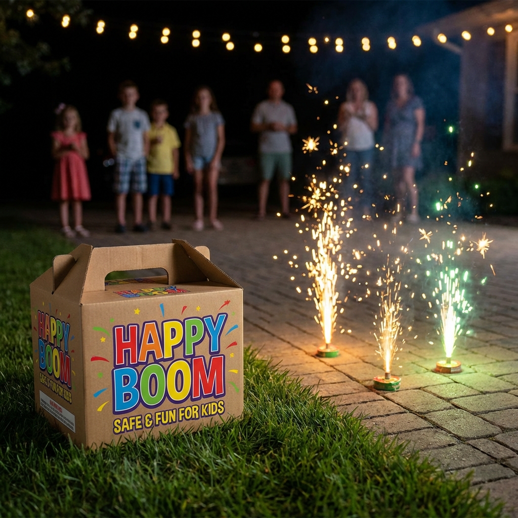 Happy Boom 儿童安全烟花认证马来西亚 2026 (Safety Certified)