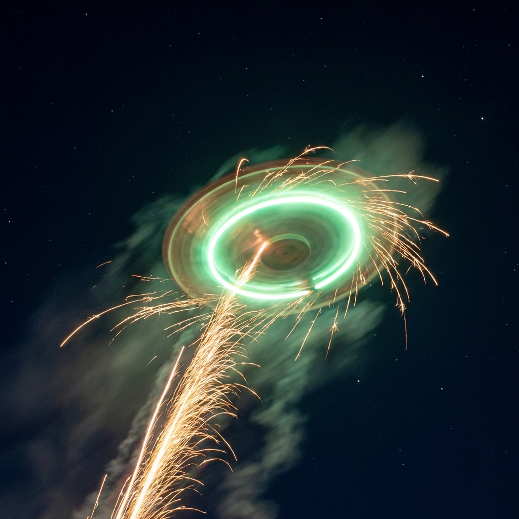 UFO飞碟烟花 Spacer Saucer firework
